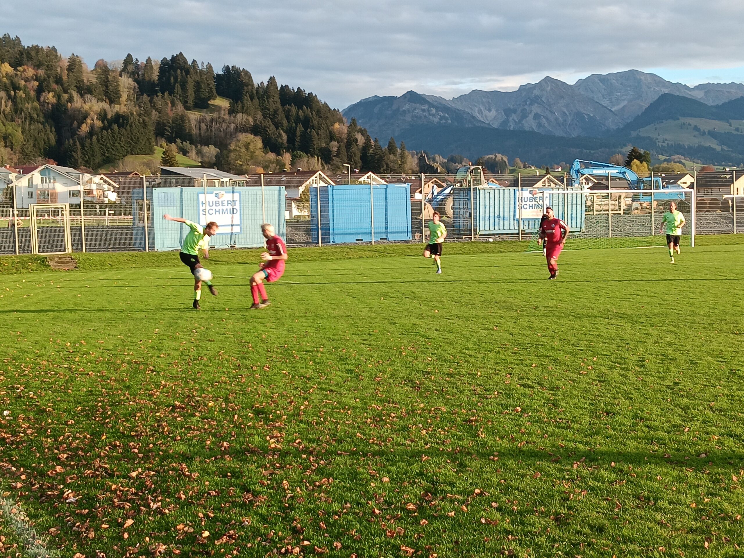 FCR II holt Punkt in Burgberg