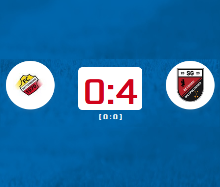 FCR II unterliegt 0:4